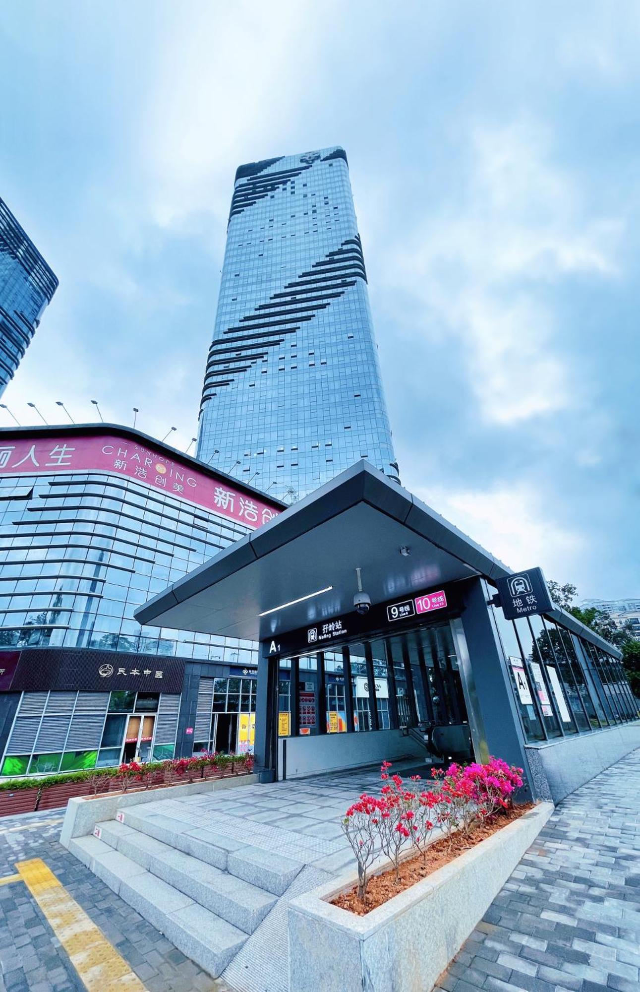 Golden Central Hotel Serviced Residence-Xin Hao E Du 선전 시 외부 사진