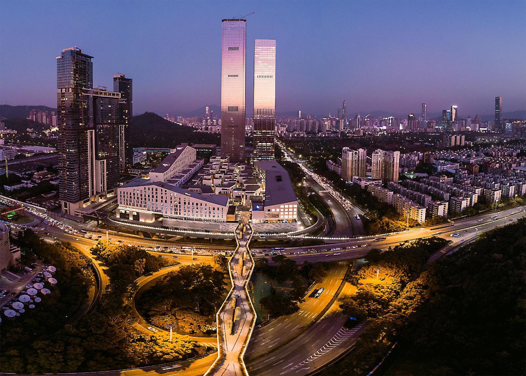 Golden Central Hotel Serviced Residence-Xin Hao E Du 선전 시 외부 사진