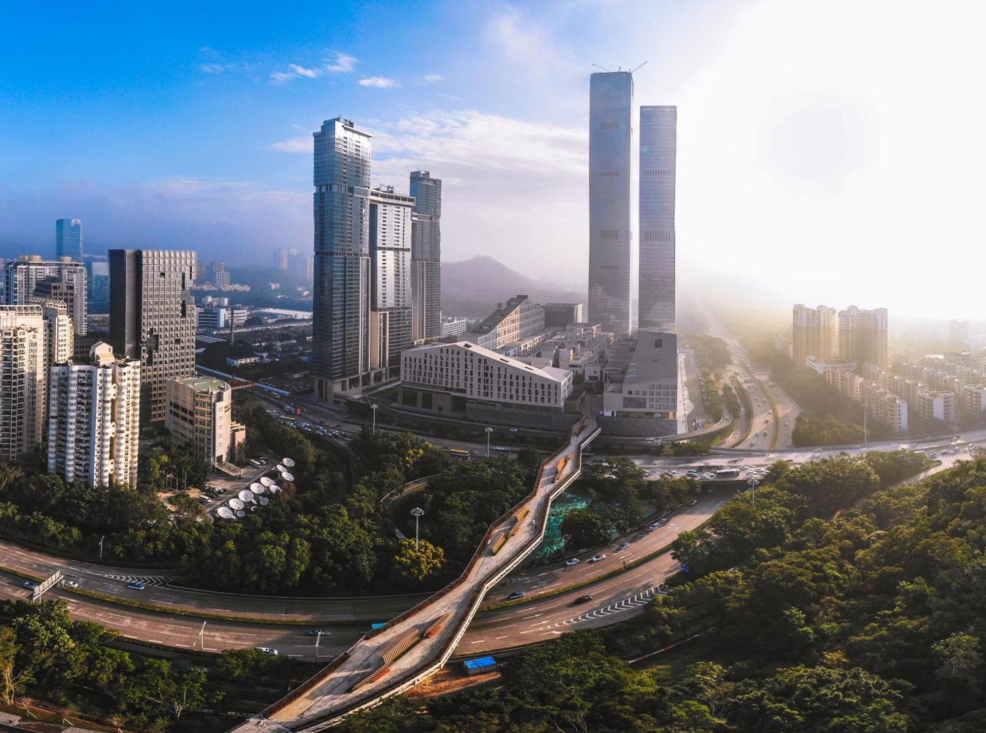 Golden Central Hotel Serviced Residence-Xin Hao E Du 선전 시 외부 사진