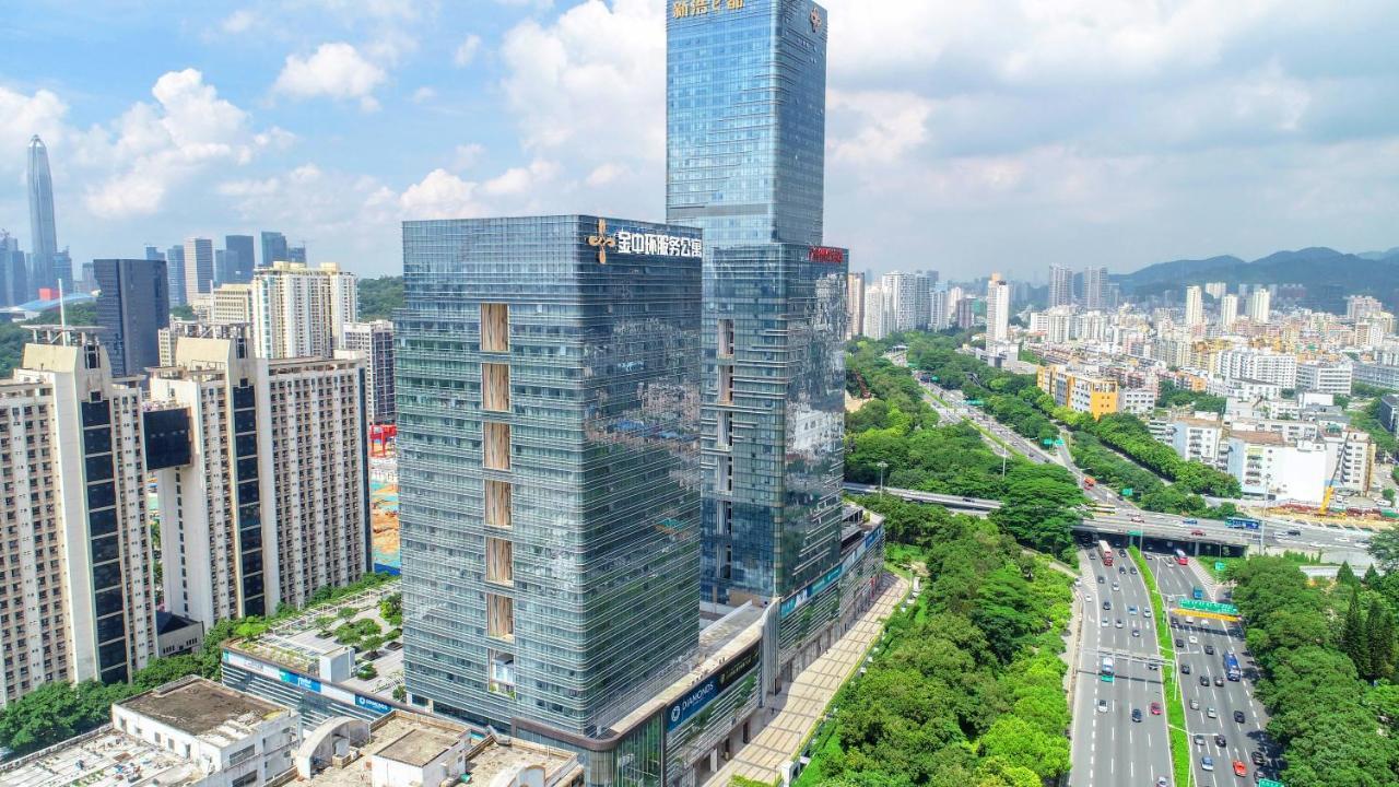 Golden Central Hotel Serviced Residence-Xin Hao E Du 선전 시 외부 사진