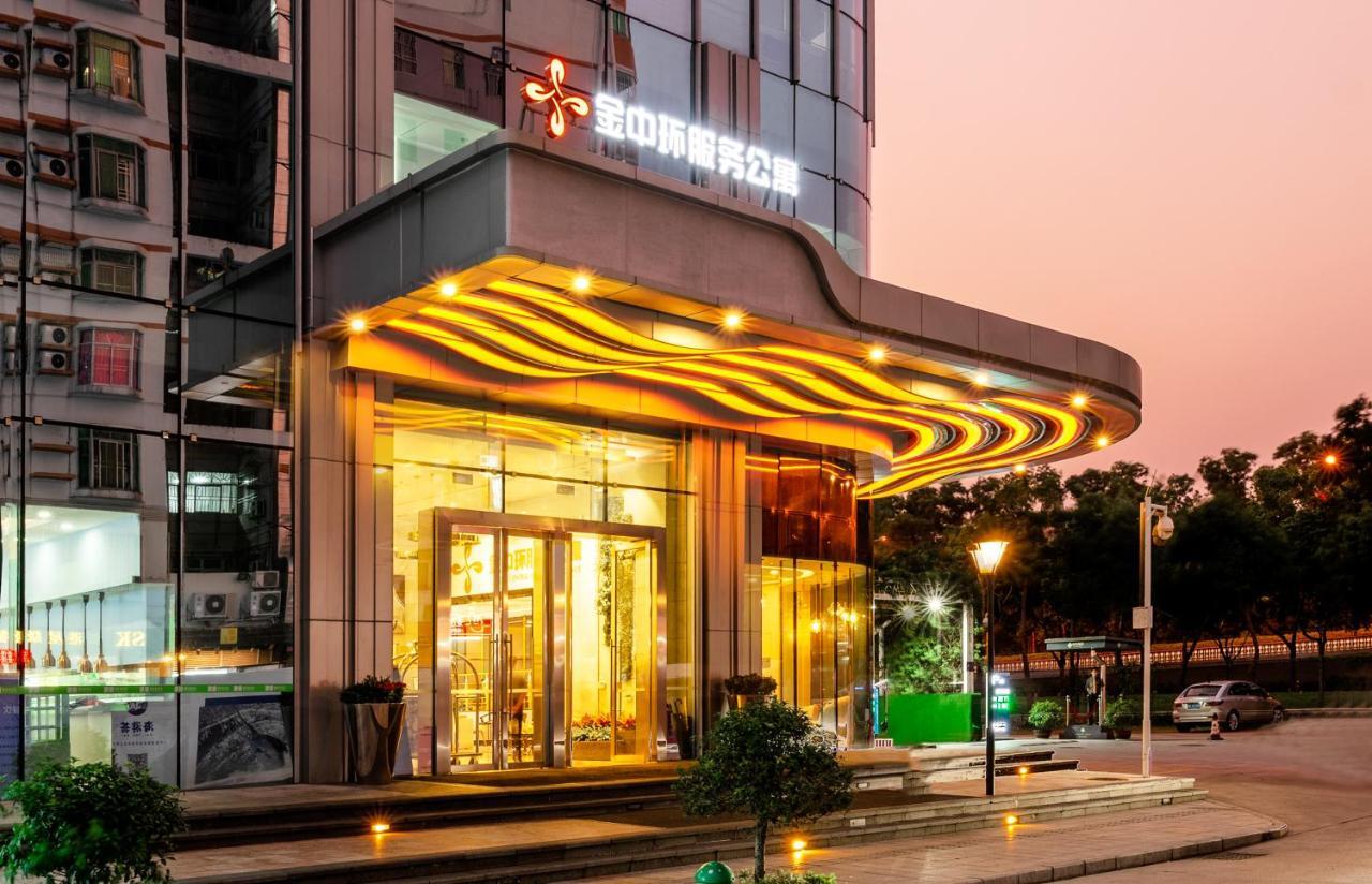 Golden Central Hotel Serviced Residence-Xin Hao E Du 선전 시 외부 사진